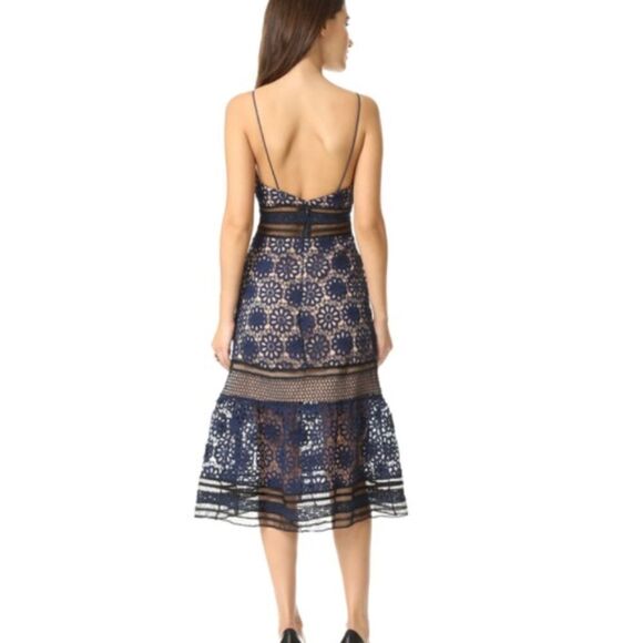 NWT SELF-PORTRAIT Lace Dress - Picture 5 of 11